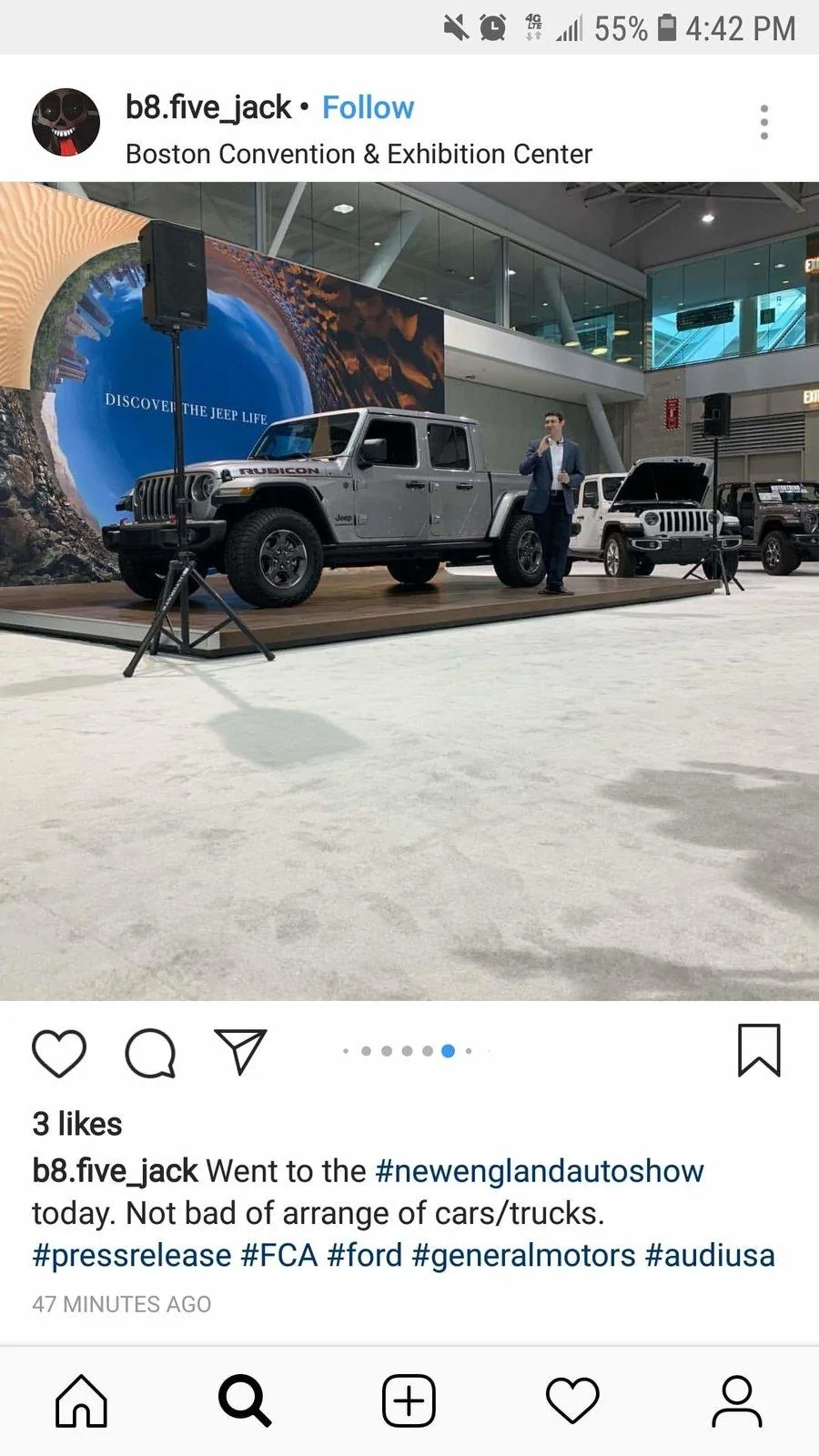 Jeep Gladiator New England international auto show next for the gladiator? received_2207840606100439