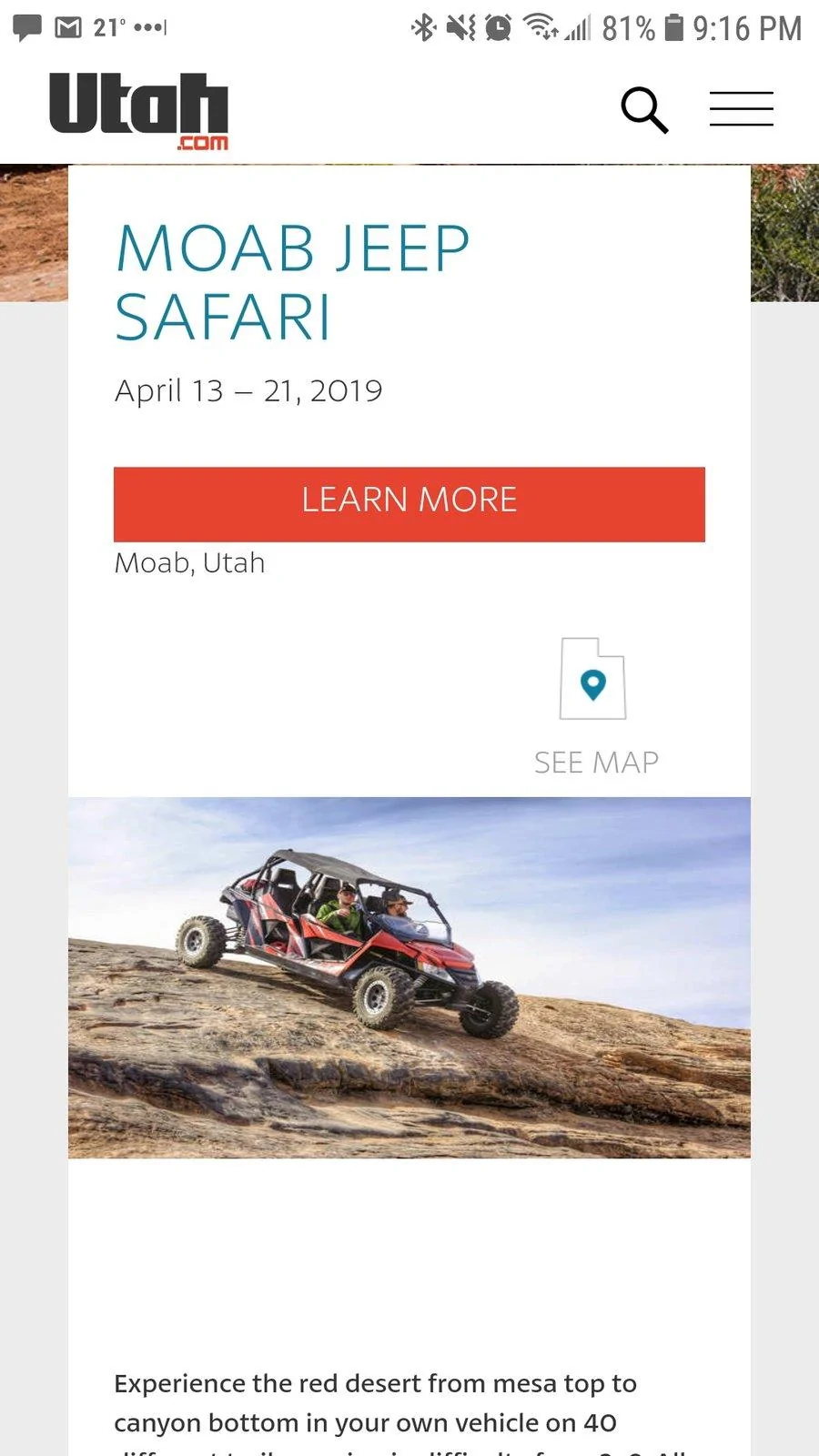 Jeep Gladiator Jeep Easter Safari...... No utvs Screenshot_20190117-211646_Chrom