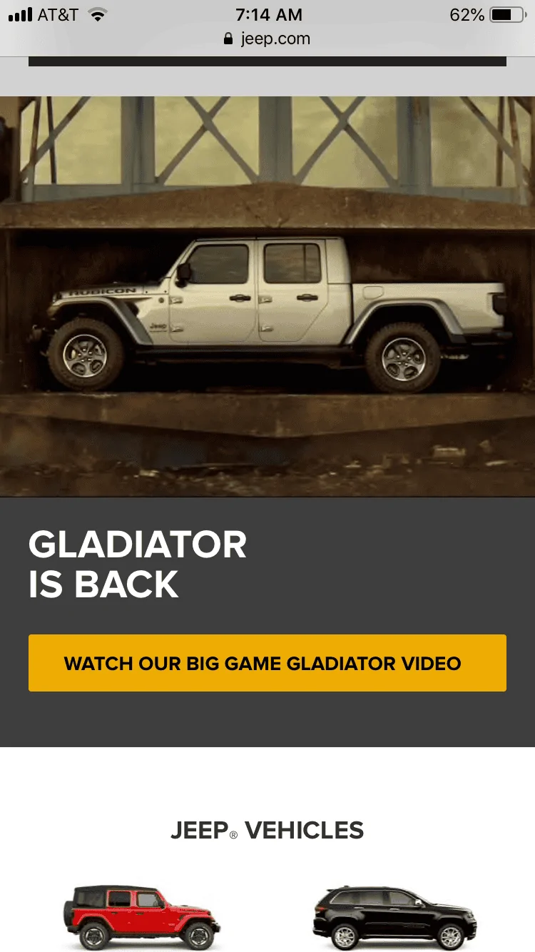Jeep Gladiator Breaking news...new Jeep Gladiator Commercial... 73779D4A-5554-495E-A3AA-DD9F0F75AEB6