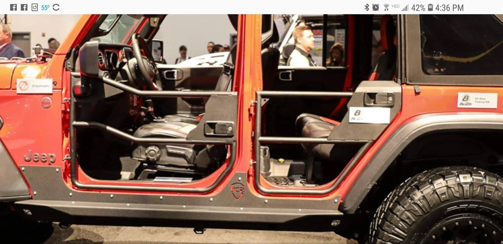 Jeep Gladiator Gladiator racing at King of the Hammers (by Savvy Off Road)! Bestop SEMA tubedoors