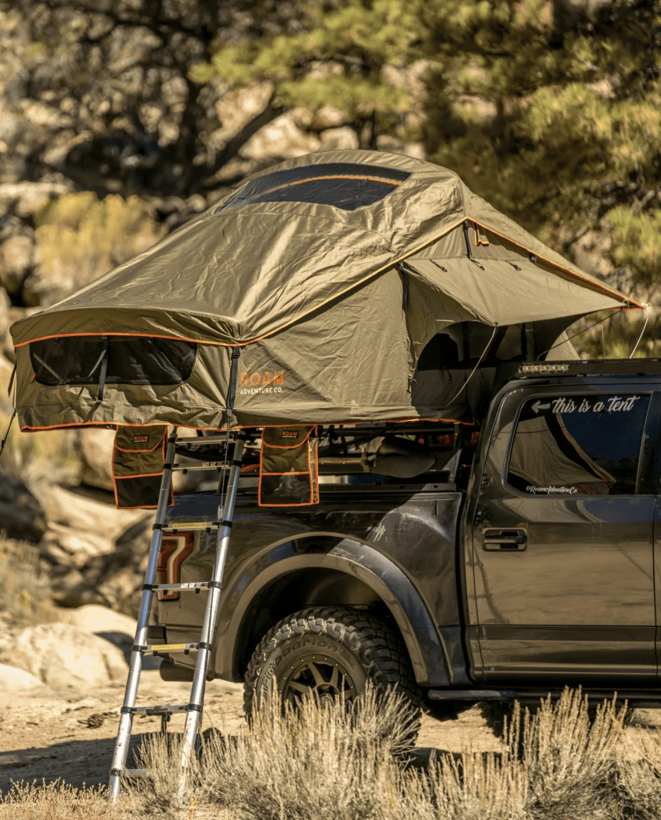Jeep Gladiator ROAM Adventure Co. Vagabond Series Roof Top Tent RTT Screen Shot 2020-04-02 at 10.26.13 AM