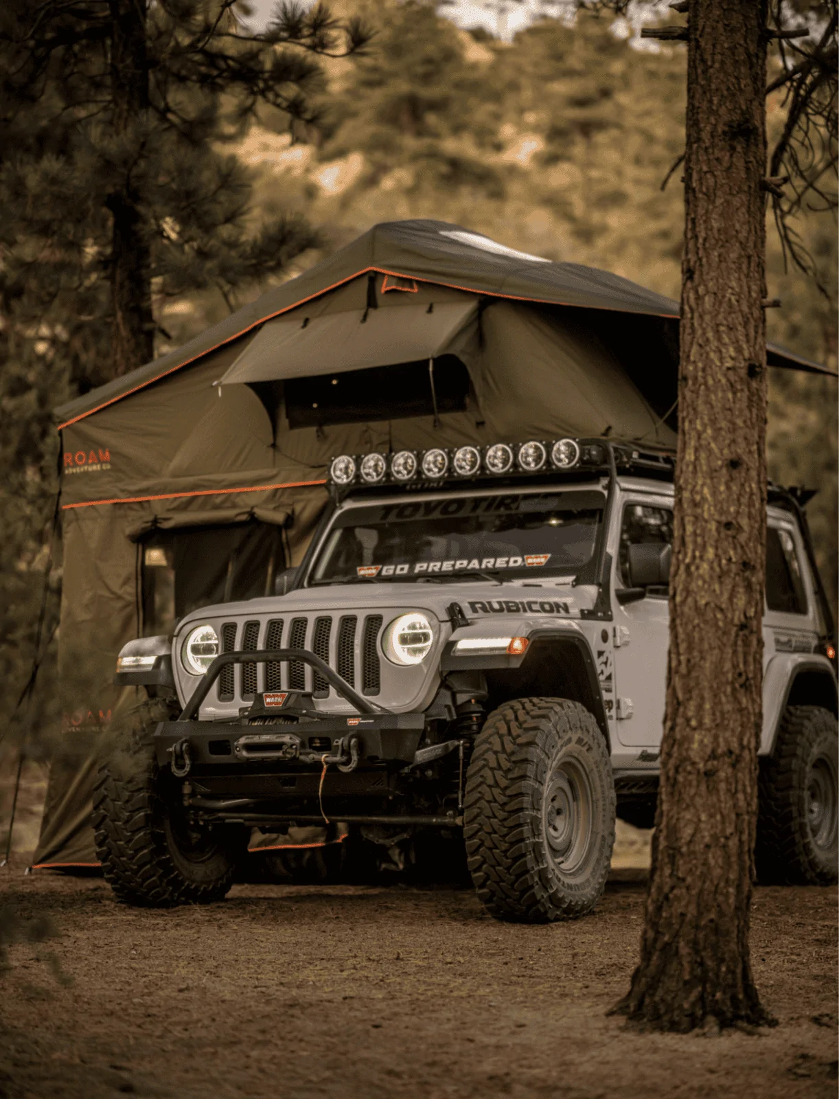 Jeep Gladiator ROAM Adventure Co. Vagabond Series Roof Top Tent RTT Screen Shot 2020-04-02 at 10.30.35 AM