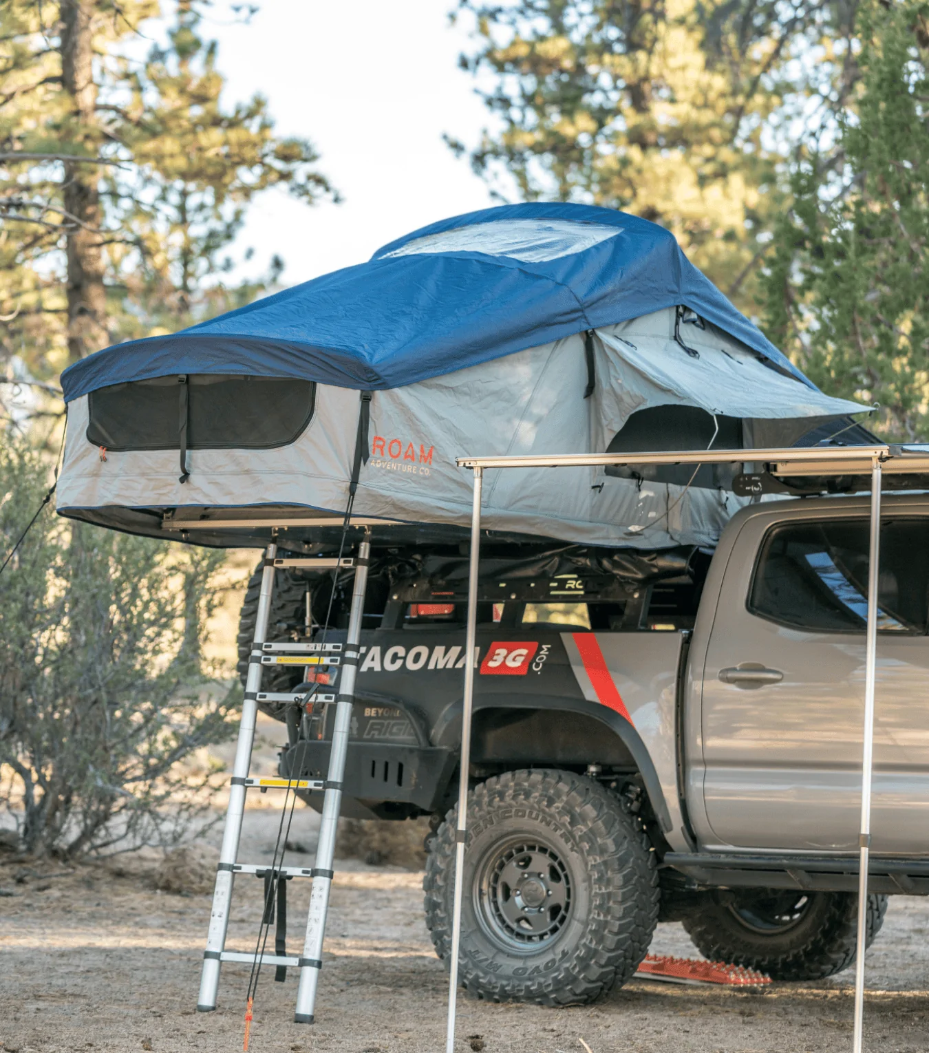 Jeep Gladiator ROAM Adventure Co. Vagabond Series Roof Top Tent RTT Screen Shot 2020-04-02 at 10.24.48 AM