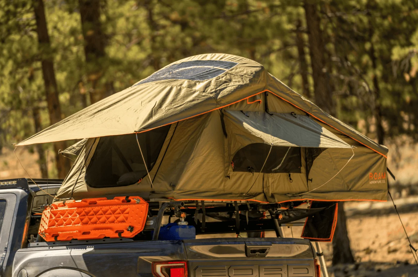 Jeep Gladiator ROAM Adventure Co. Vagabond Series Roof Top Tent RTT Screen Shot 2020-04-02 at 10.25.49 AM