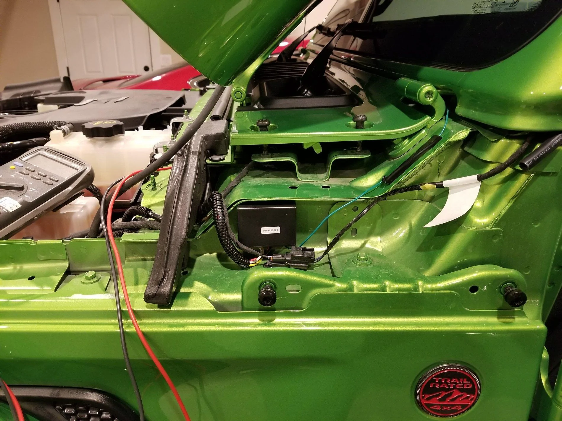 Jeep Gladiator New Apex 12K Harbor Freight winch Install Driver Wireless