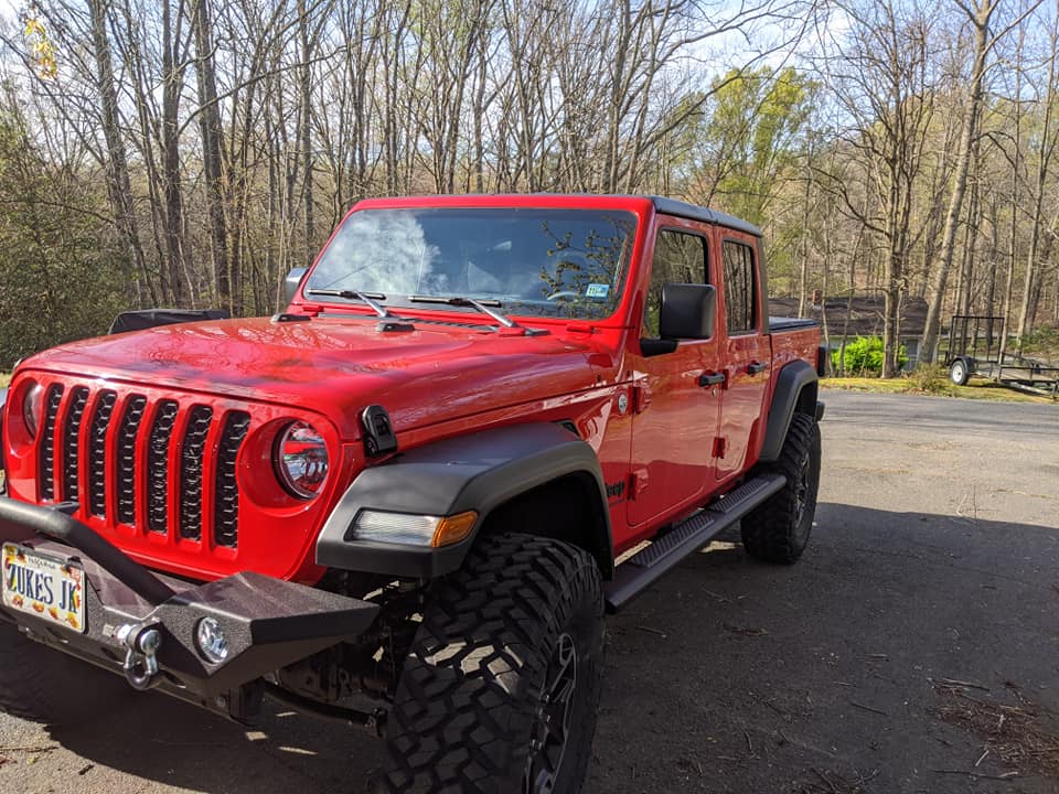 Jeep Gladiator WTB/WTT New Rubicon Rock Rails for Steps My_JT