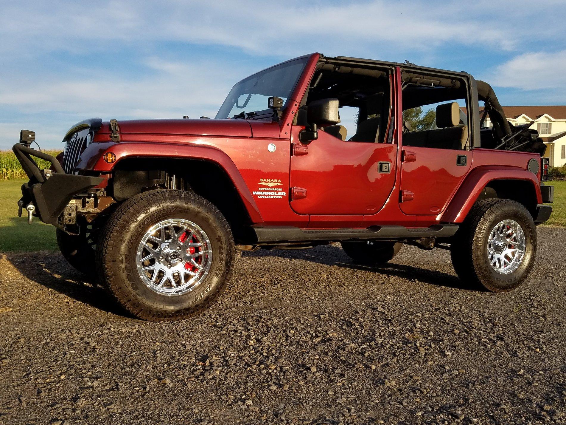 Jeep Gladiator RIPP Supercharged JKU- New Motor (under 18,000 miles) 20160830_184637