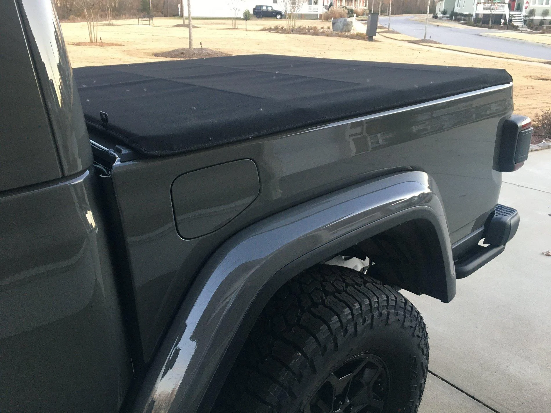 Jeep Gladiator Gladiator Mopar OEM Fabric Roll-Up Tonneau Cover 191205 - S7