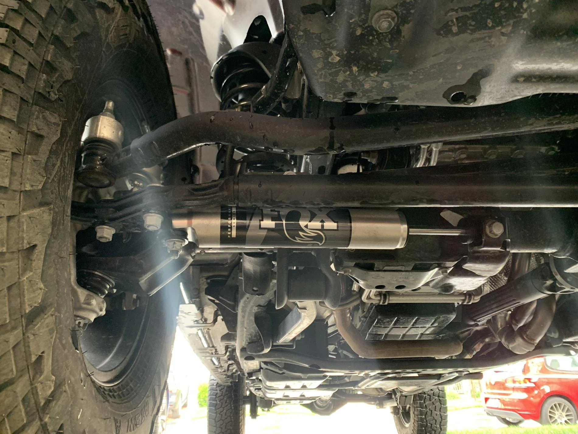 Jeep Gladiator Just Installed the Fox Steering Stabilizer. All I can say is WOW! IMG_5842