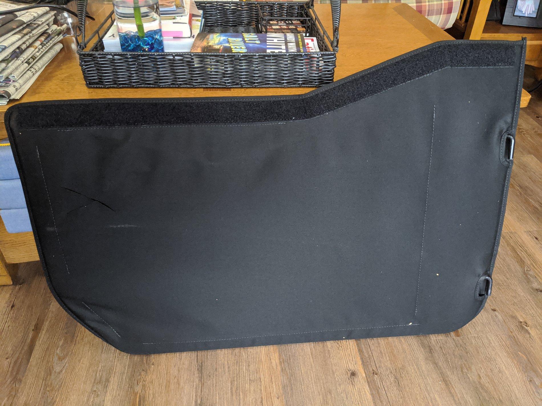 Jeep Gladiator Bestop 2-Piece Full Fabric Doors, Front JL SKU: 5175017 IMG_20200409_122009_MP