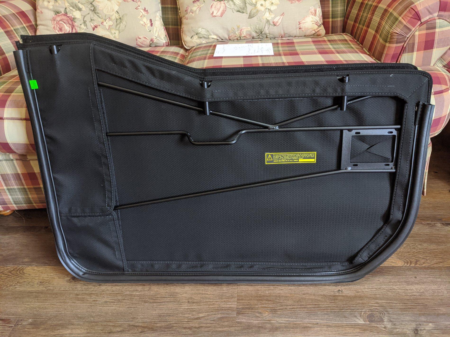 Jeep Gladiator Bestop 2-Piece Full Fabric Doors, Front JL SKU: 5175017 IMG_20200409_121958_MP