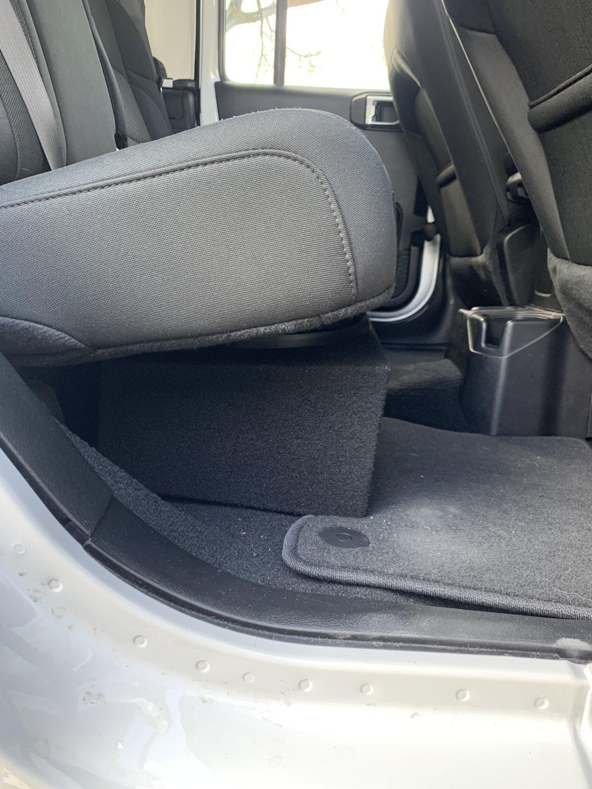 Jeep Gladiator Underseat 10in subwoofer box $150 AF1D4798-C114-4103-A569-4AEF208250FF