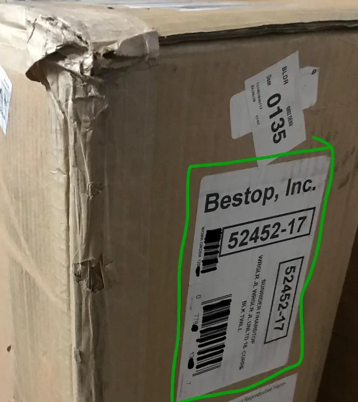 Jeep Gladiator Bestop won't honor their rebate bestop_barcod