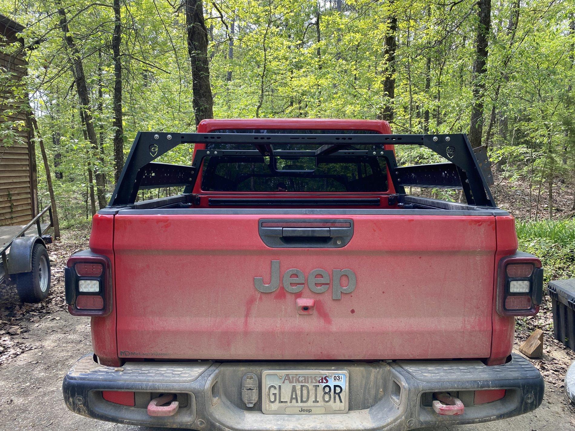 Jeep Gladiator JCR Offroad half bed rack IMG_0749
