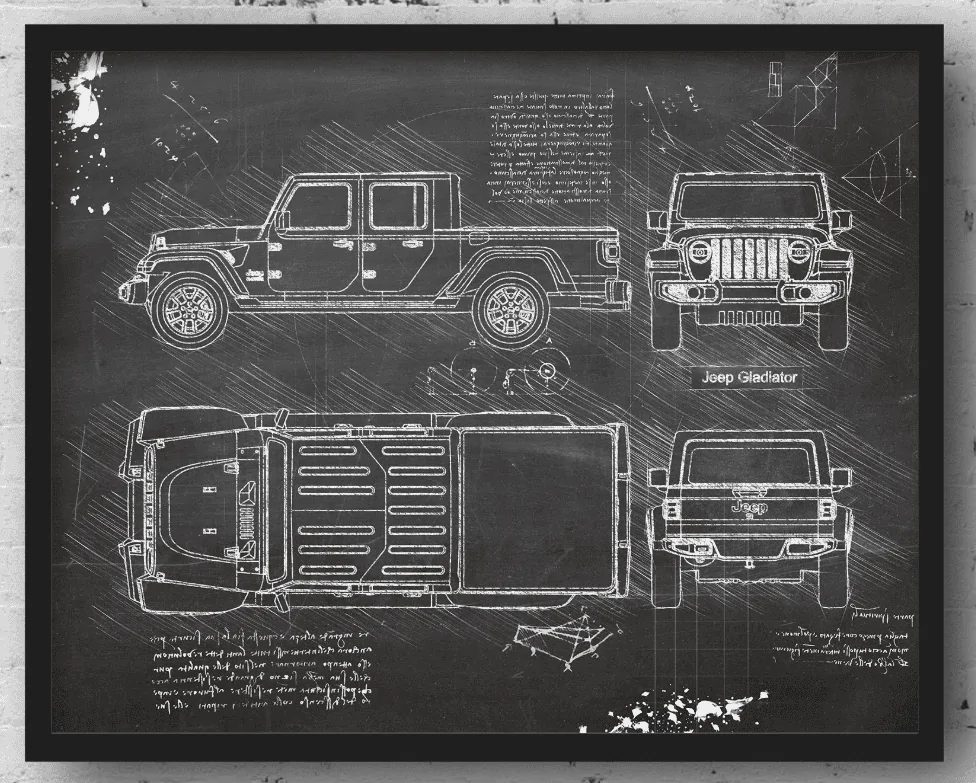 Jeep Gladiator Leonardo da Vinci Gladiator Sketch upload_2020-4-9_22-39-21