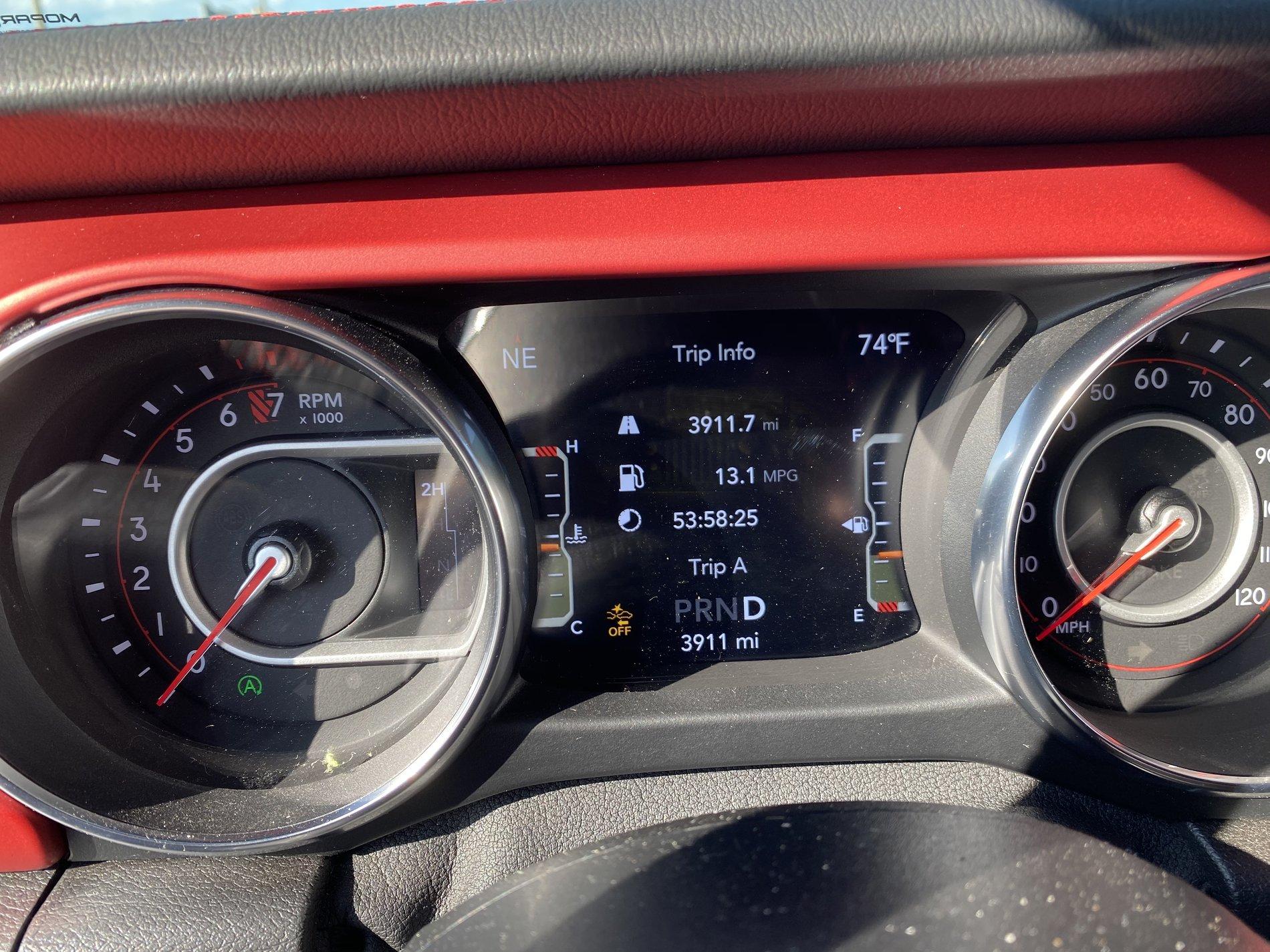 Jeep Gladiator What gas milage are you getting? 1F7132CF-B371-4CF6-857B-88F6DFB6173C