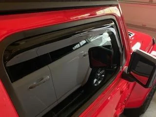 Jeep Gladiator Best  in-channel Rain deflectors? Wade In Channel Front 