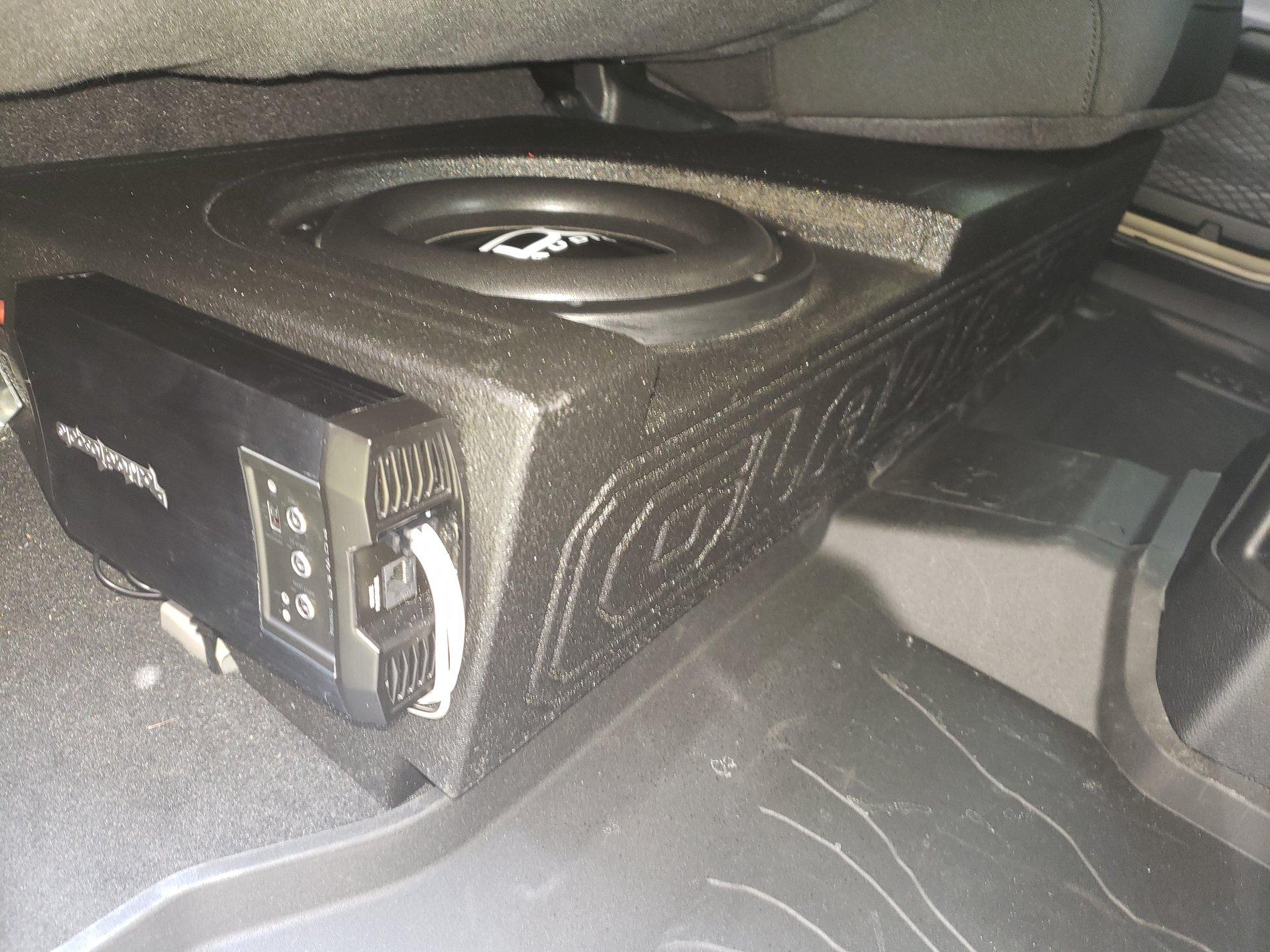 Jeep Gladiator Added a little (ok a bunch) of bass to base gladiator! 20200412_104054