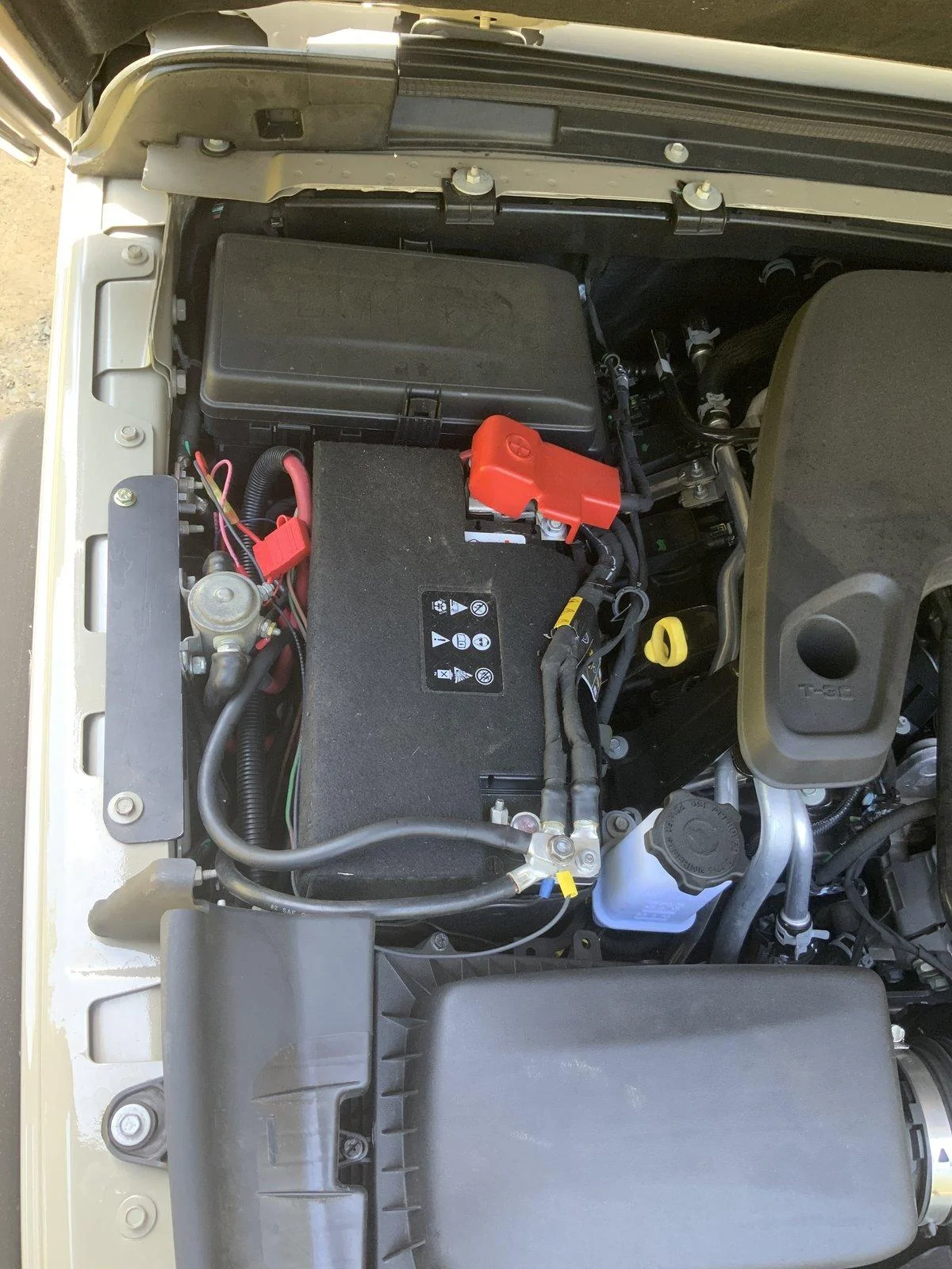 Jeep Gladiator where are you powering the winch? 4403DEC2-E7D7-450D-8C6E-B62E91EBF398