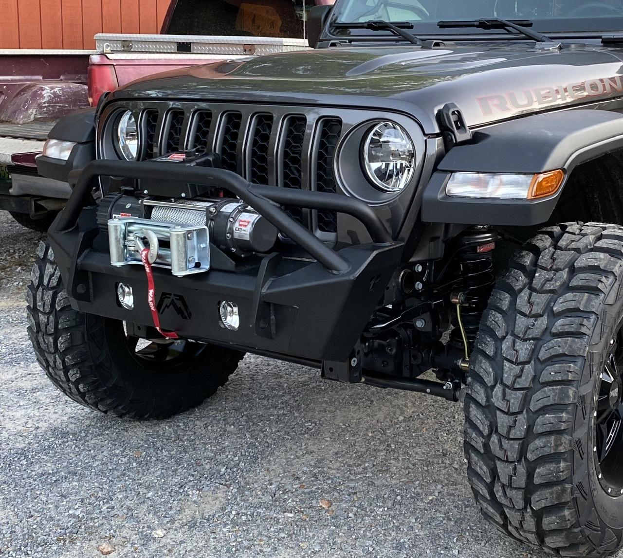 Jeep Gladiator 2018 JK Front Bumper to 2020 JT A908C79E-0208-42FA-87CA-9CC74CDBC771