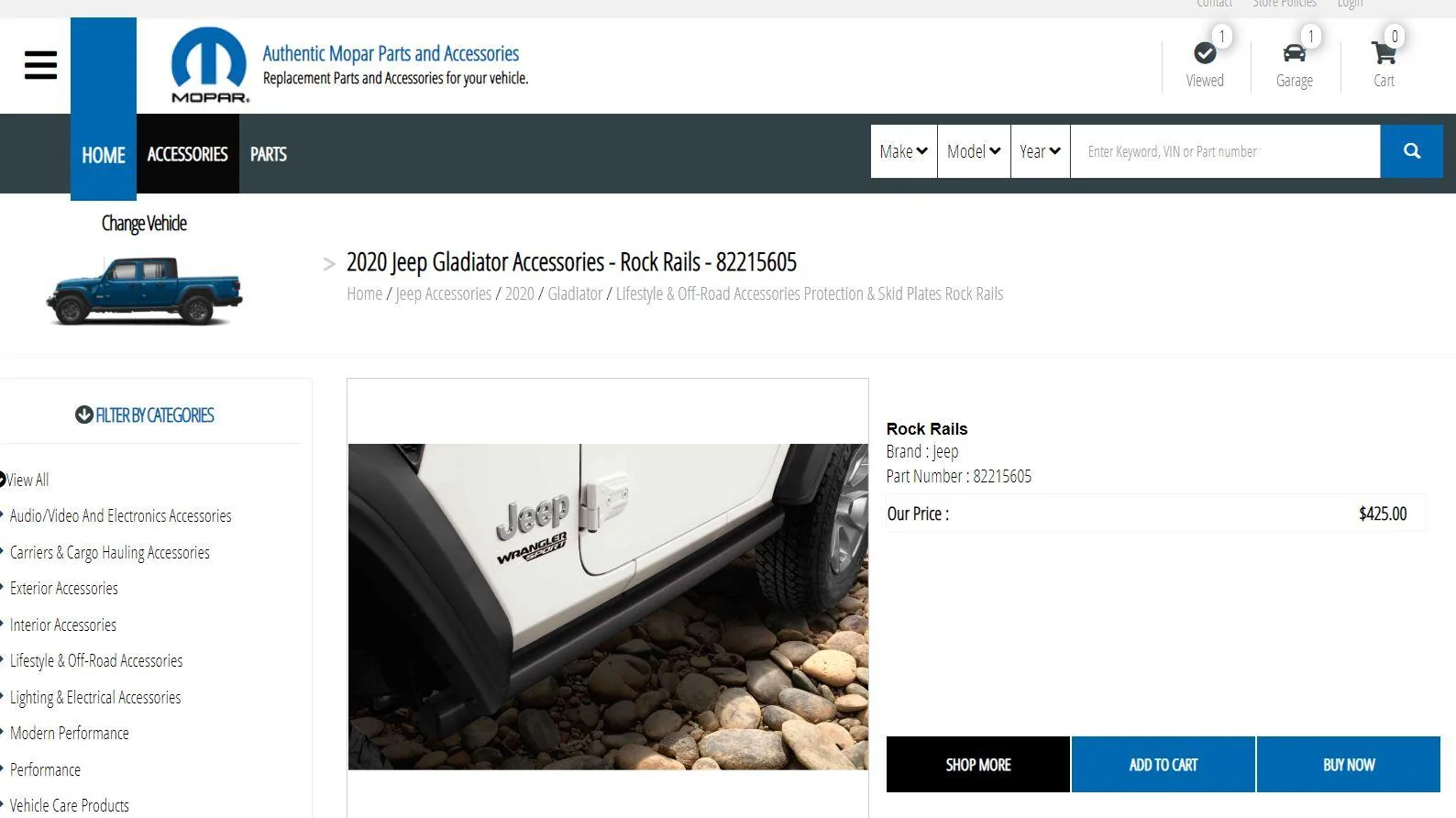 Jeep Gladiator FS: Rubicon rock rails, New take off - SOLD Capture JT