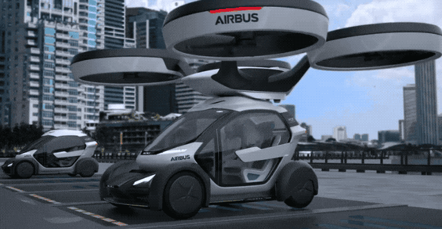 Jeep Gladiator Electric Wrangler airbus-flying-drone