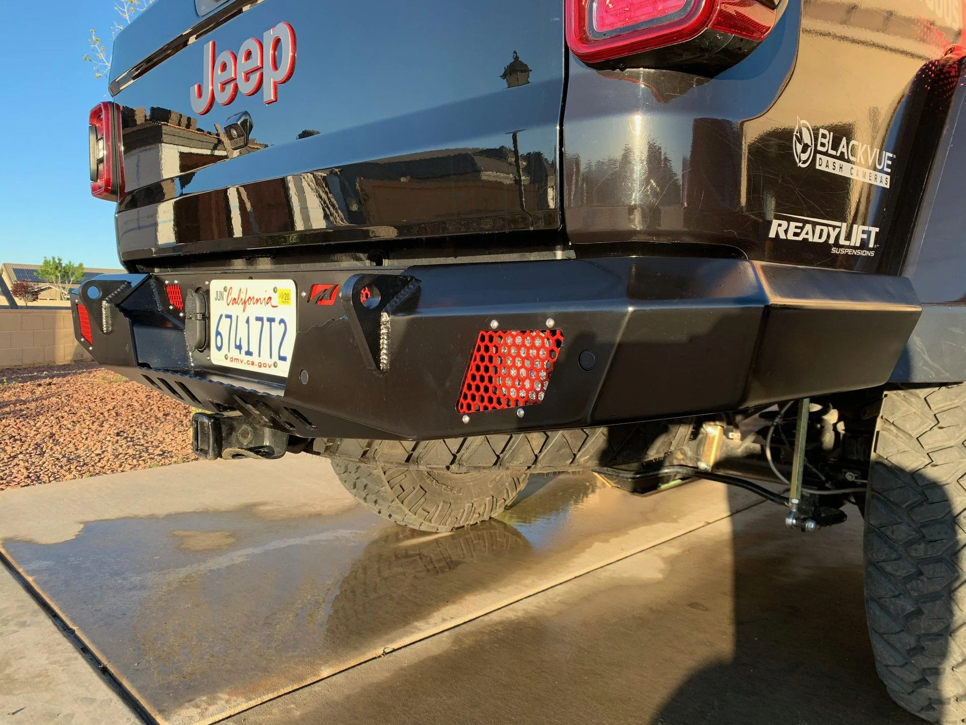 Jeep Gladiator MotoBilt Rear Bumper - Install | Video | AMAZING BUMPER IMG_1168