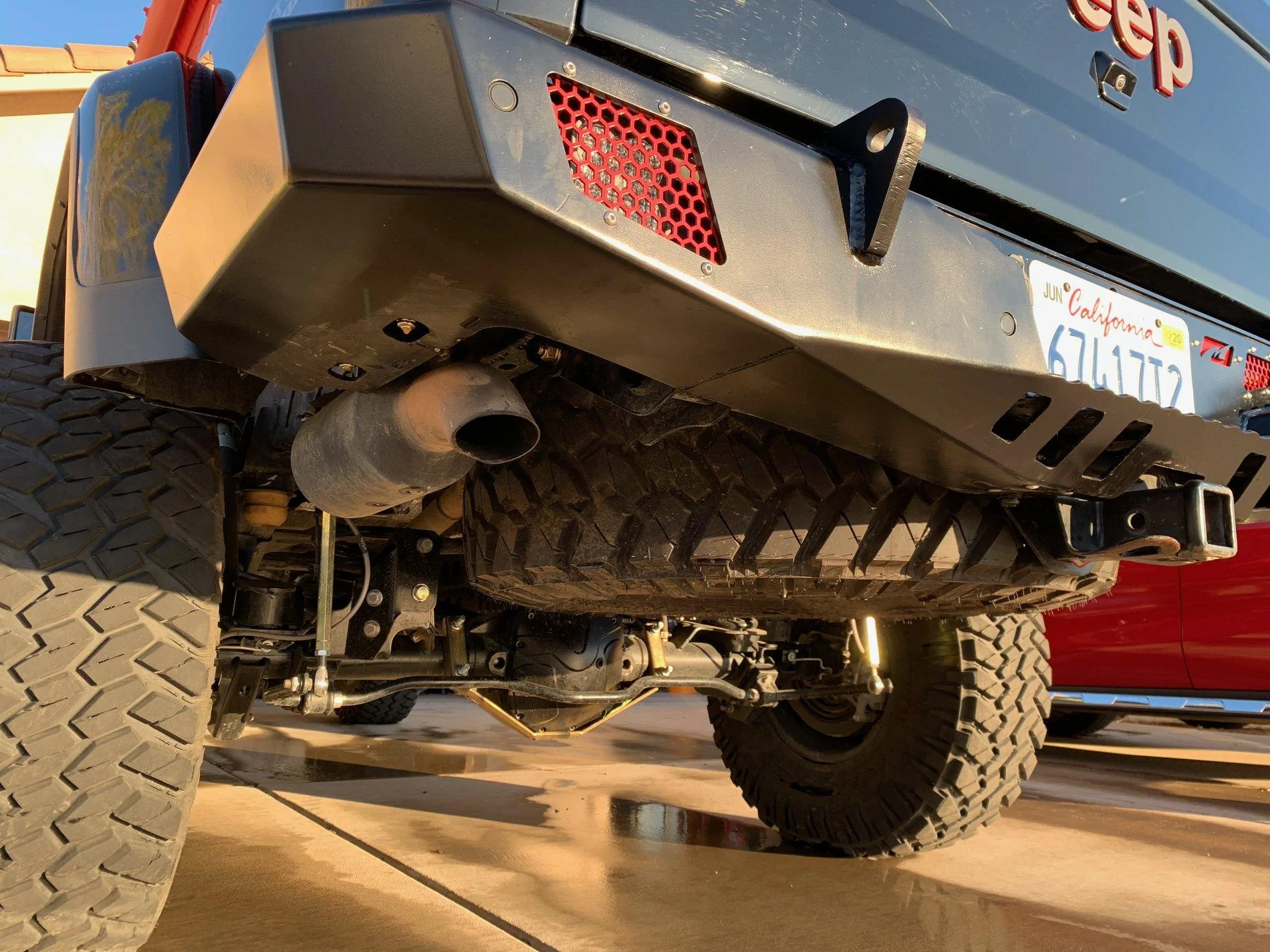 Jeep Gladiator MotoBilt Rear Bumper - Install | Video | AMAZING BUMPER IMG_1172