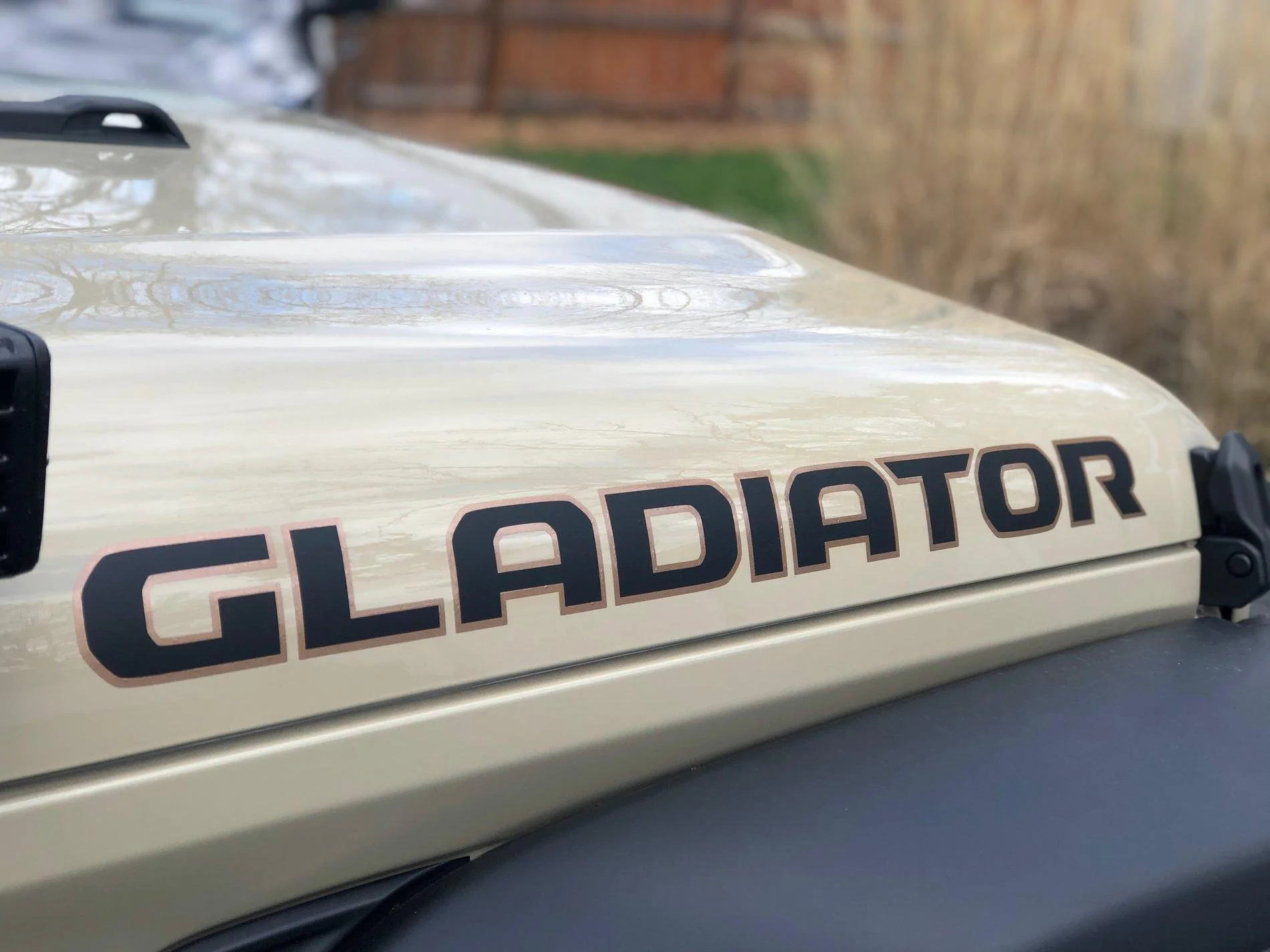 Jeep Gladiator Max tow with or without hood “Gladiator” stickers? 714AA80F-14E3-48AE-B956-97BDAC838D9C