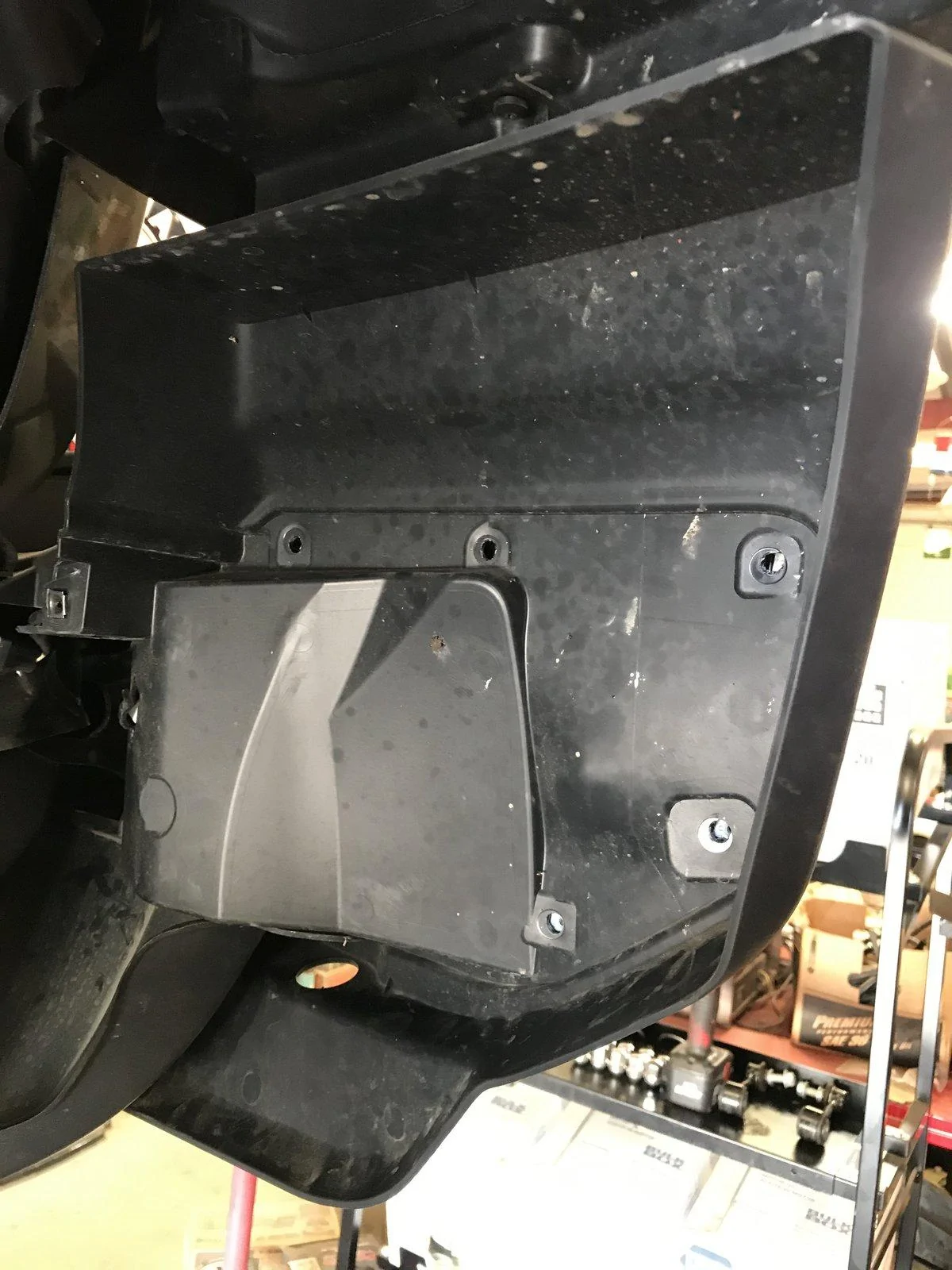 Jeep Gladiator Trimmed front splash/fog light guards AF355ABF-485F-407D-A49A-D6D68969CF12
