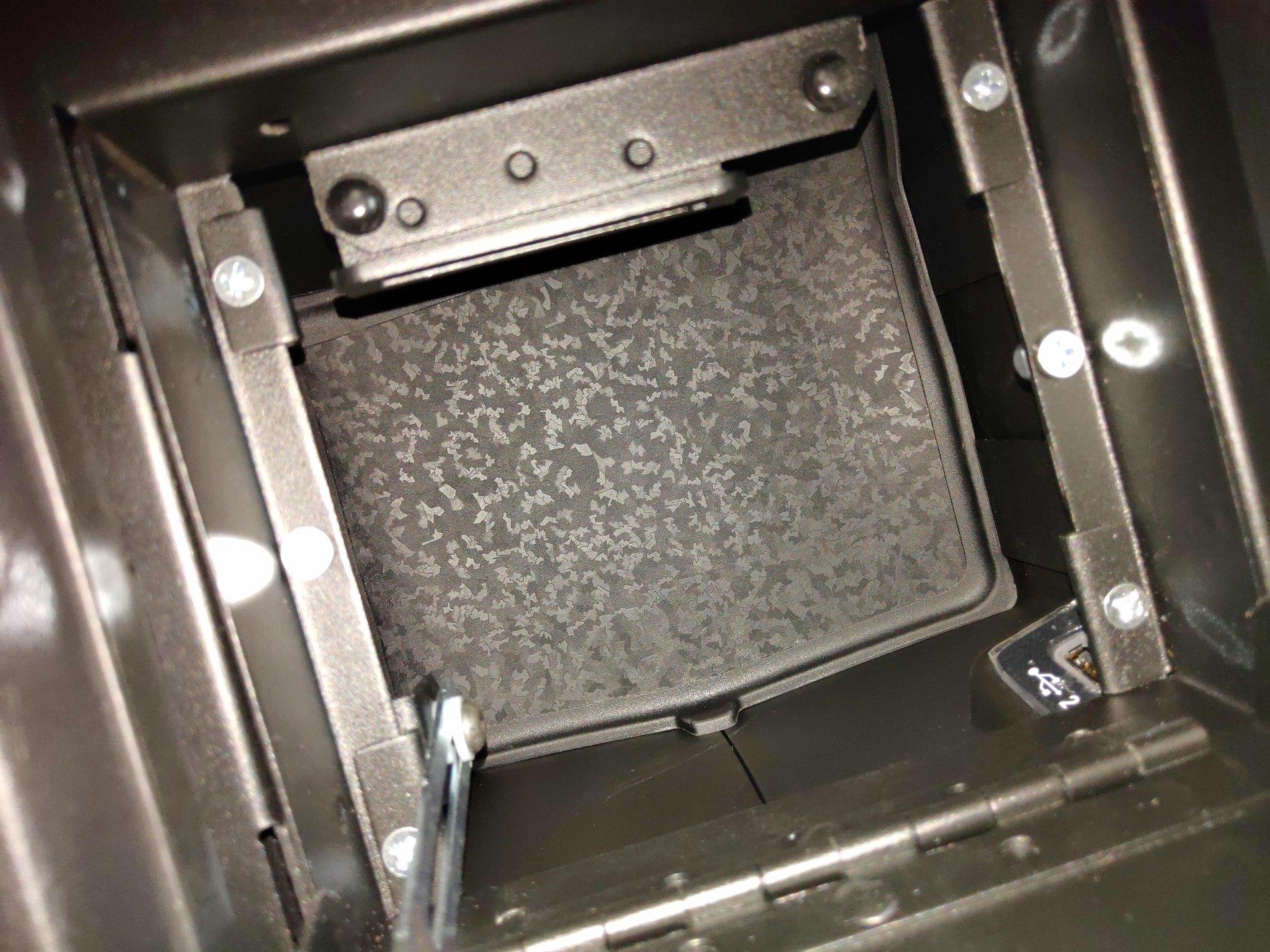 Jeep Gladiator Installed Tuffy Security Console Insert IMG_20200416_190954