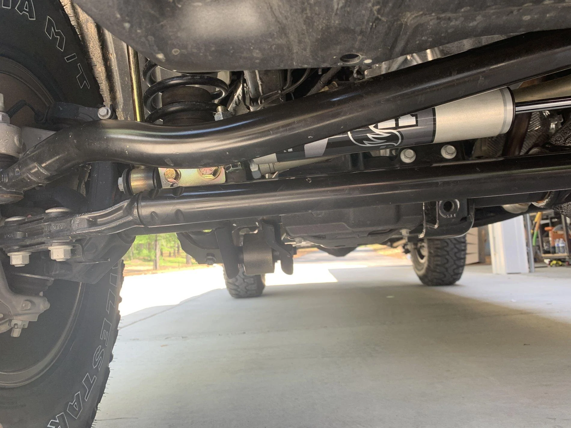 Jeep Gladiator Just Installed the Fox Steering Stabilizer. All I can say is WOW! 2020-04-17 14.28.03