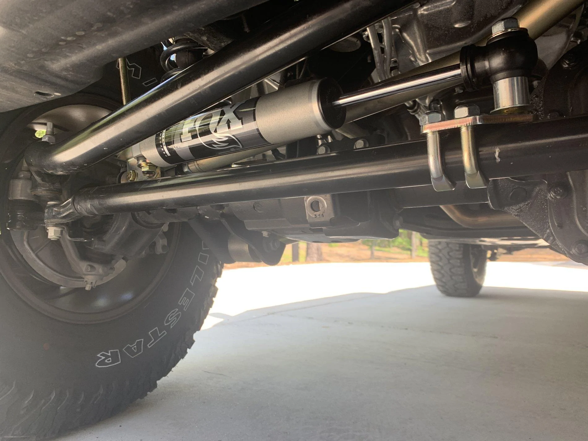Jeep Gladiator Just Installed the Fox Steering Stabilizer. All I can say is WOW! 2020-04-17 14.27.59