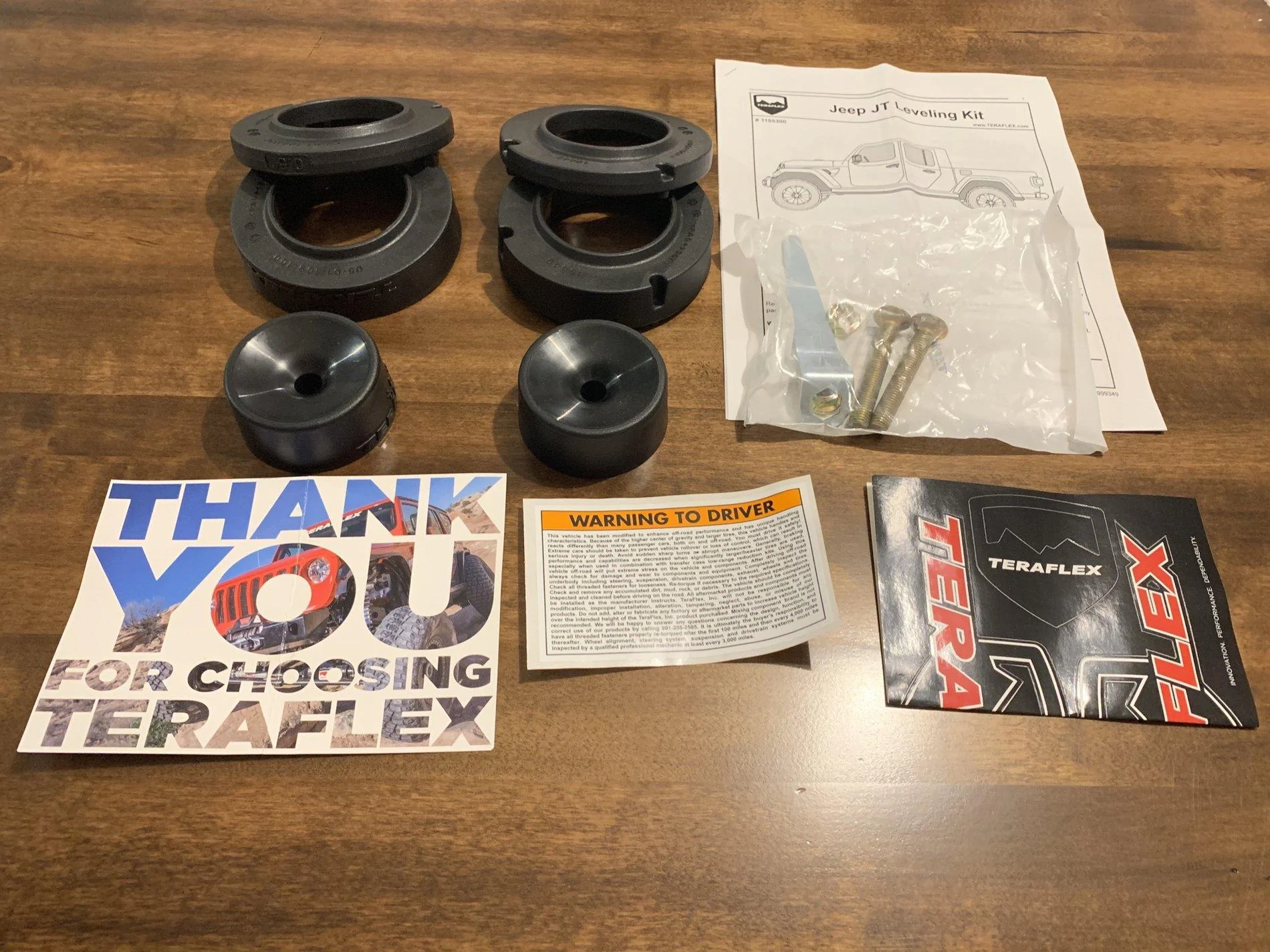 Jeep Gladiator SOLD Teraflex 1.5 inch level kit for JT 6CF6580A-A88A-4F38-BB99-E4FDE5E158FC