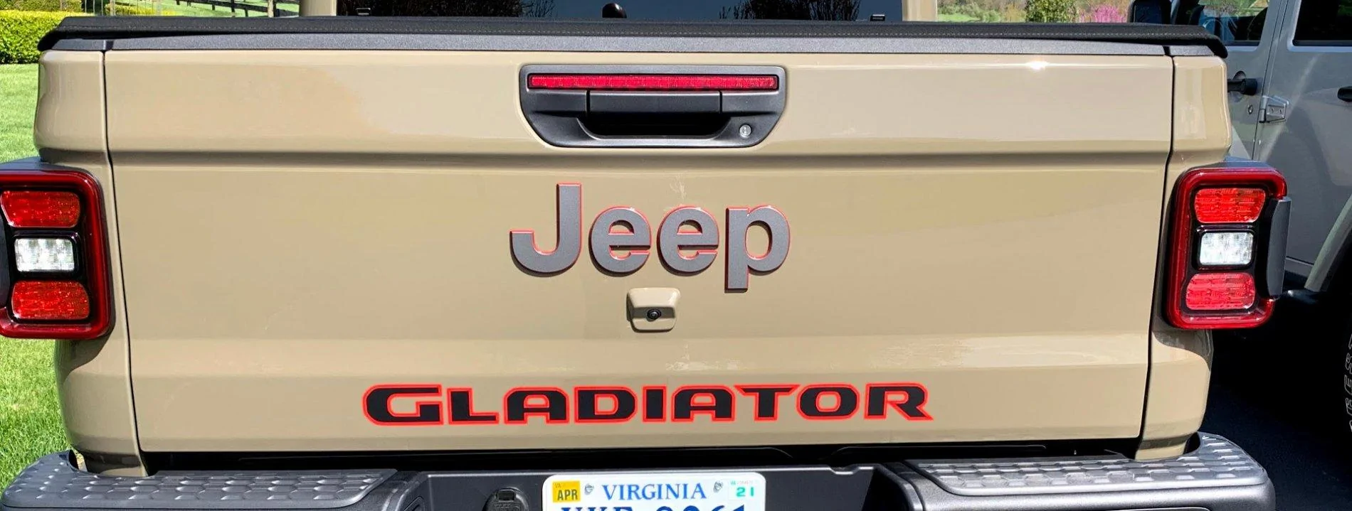 Jeep Gladiator Extra Gladiator decal IMG_0540