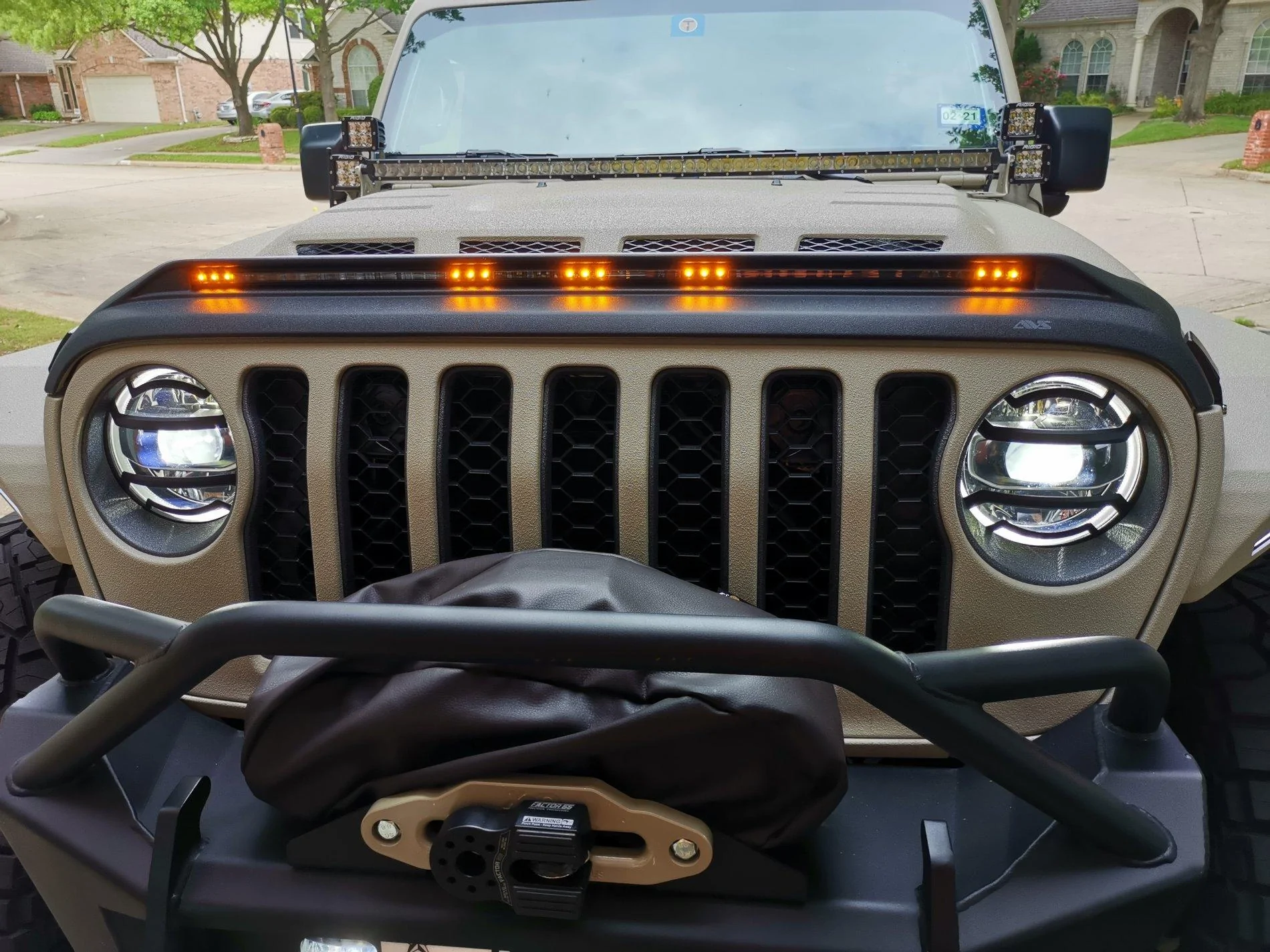 Jeep Gladiator bug deflector 2DB6BAD2-4A77-4FD5-A823-930F08609FF0