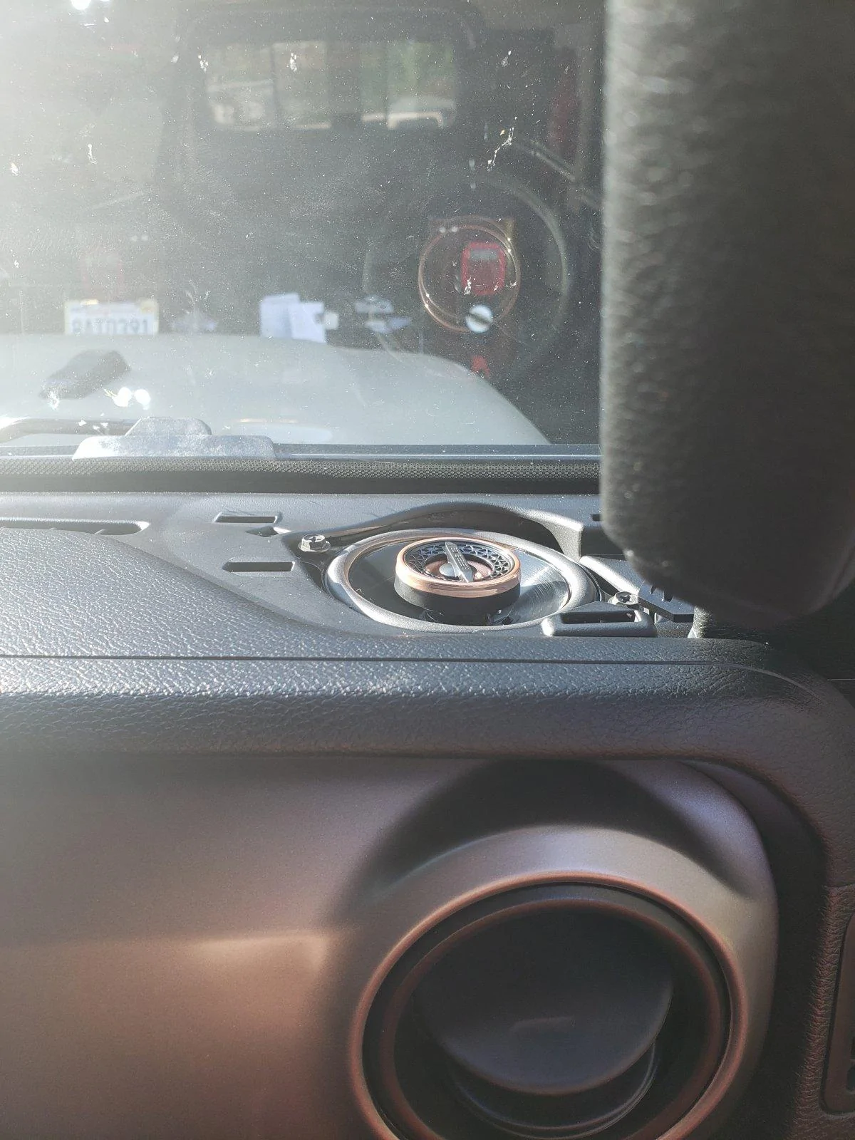 Jeep Gladiator Dash speakers 7" No Alpine 20200416_175511