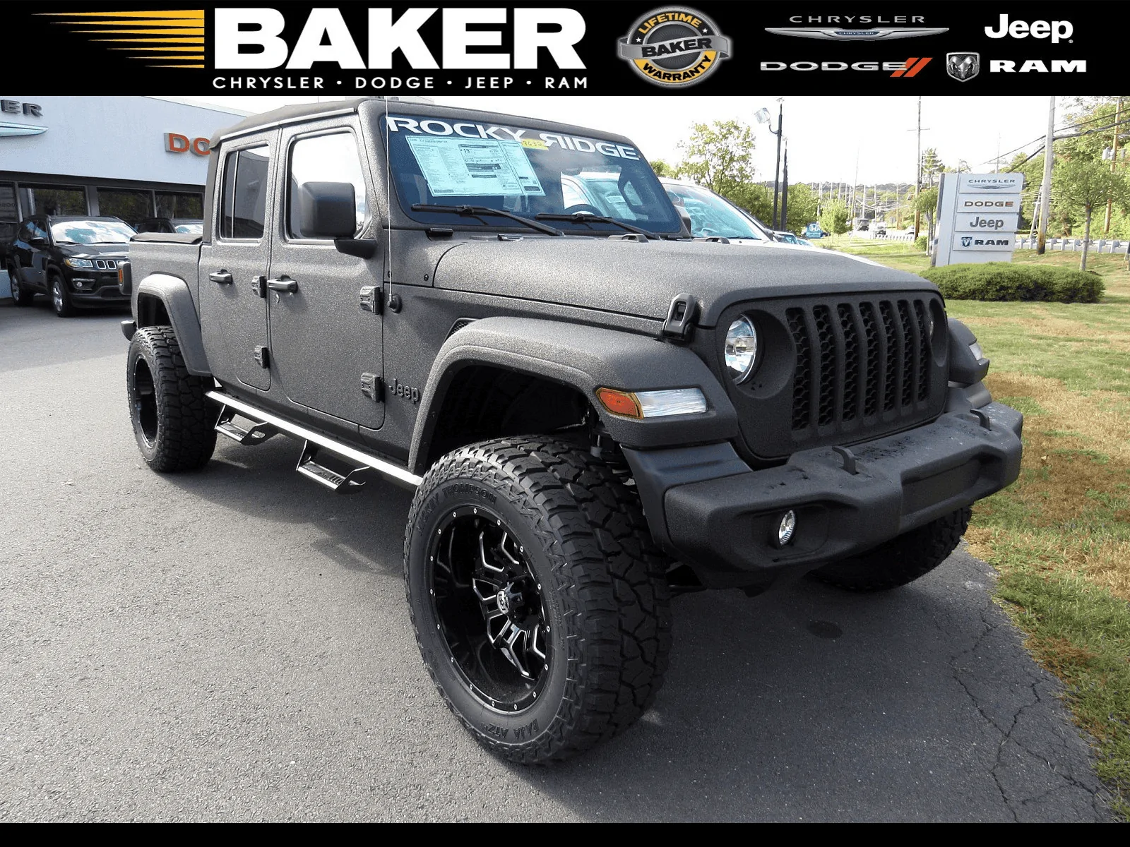 Jeep Gladiator Line-x for exterior paint 1587337483629