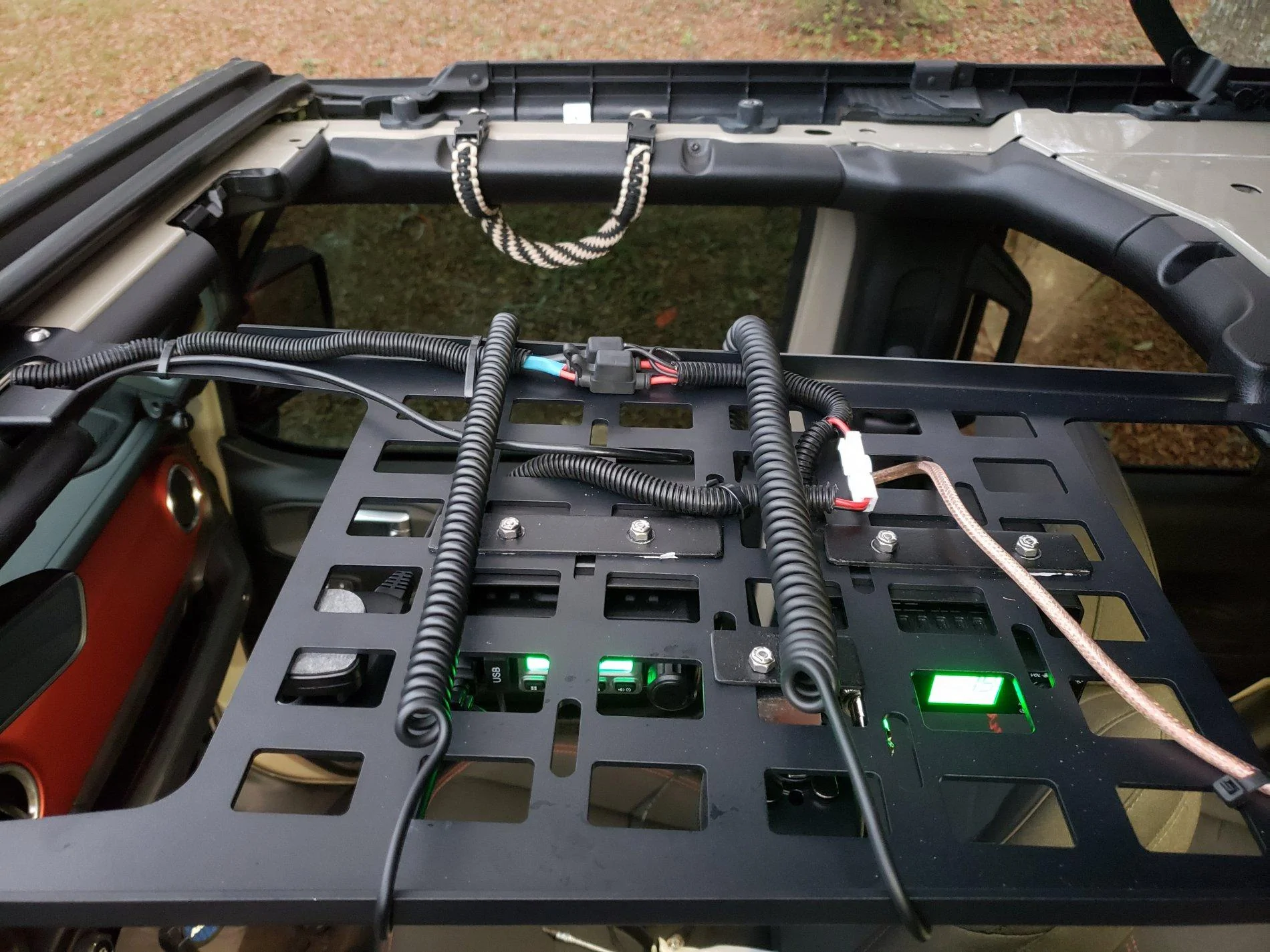 Jeep Gladiator CB and GMRS Install 20200418_200029