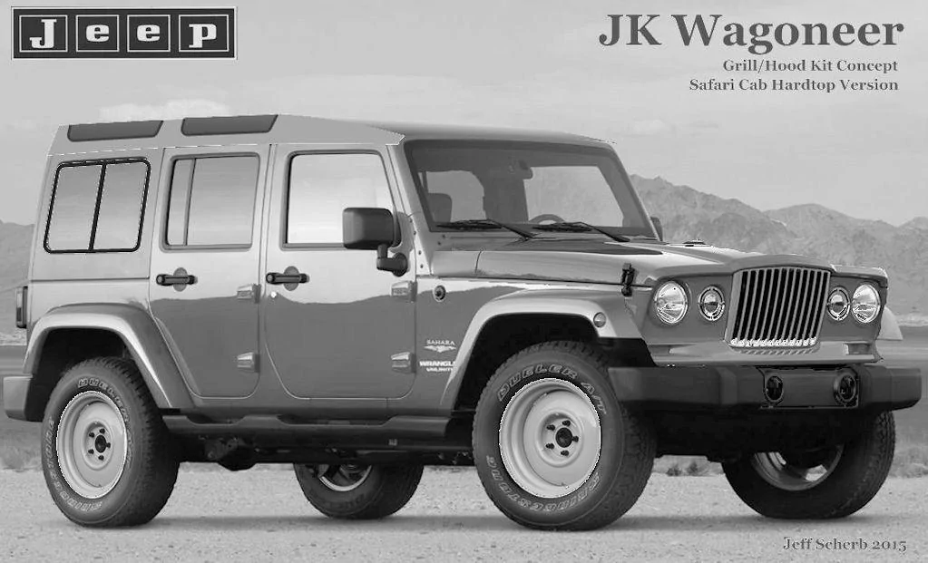 Jeep Gladiator Old Jeep truck with new Jeep truck RetroRhinoSafariW_zpsggqxekif
