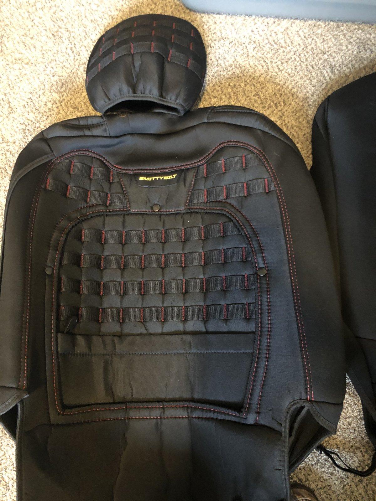 Jeep Gladiator WTS - Smittybilt G.E.A.R. GEN. 2  Front Waterproof Seat Covers IMG_1336