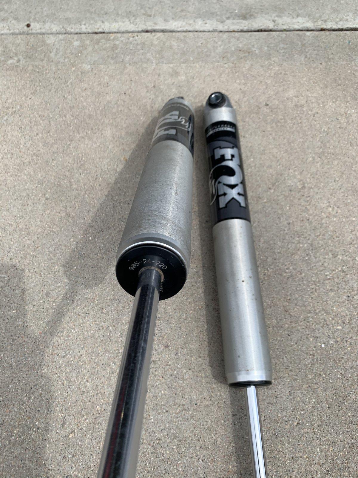 Jeep Gladiator FOX PERFORMANCE SERIES 2.0 SMOOTH BODY IFP Shocks 2-3" lift C861BEC4-48BB-4B2F-9E1D-3C1259E119C1
