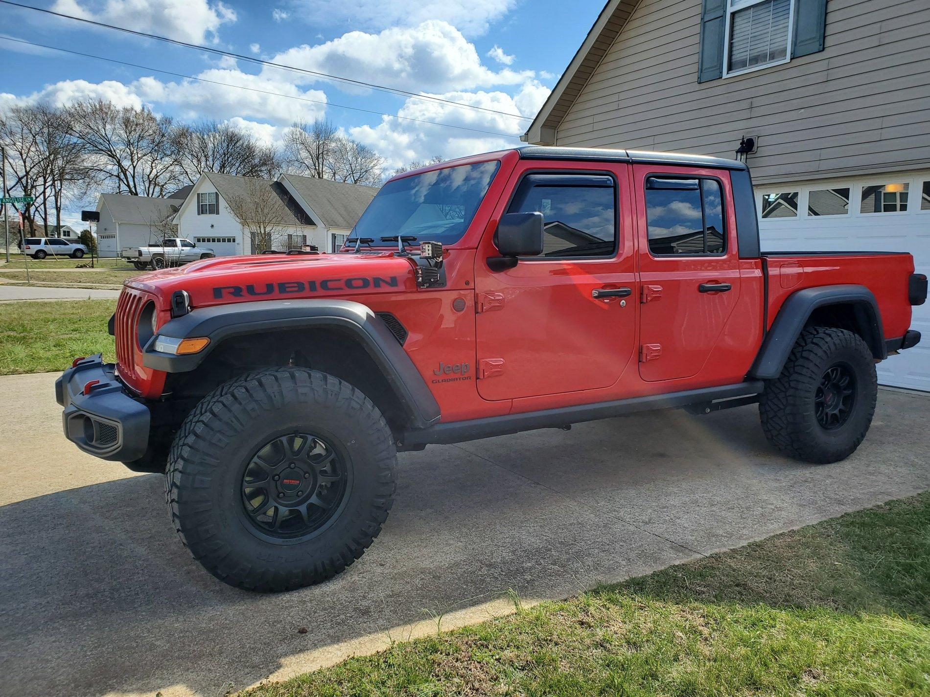 Jeep Gladiator FS: Rubicon Rock Rails 20200228_130340