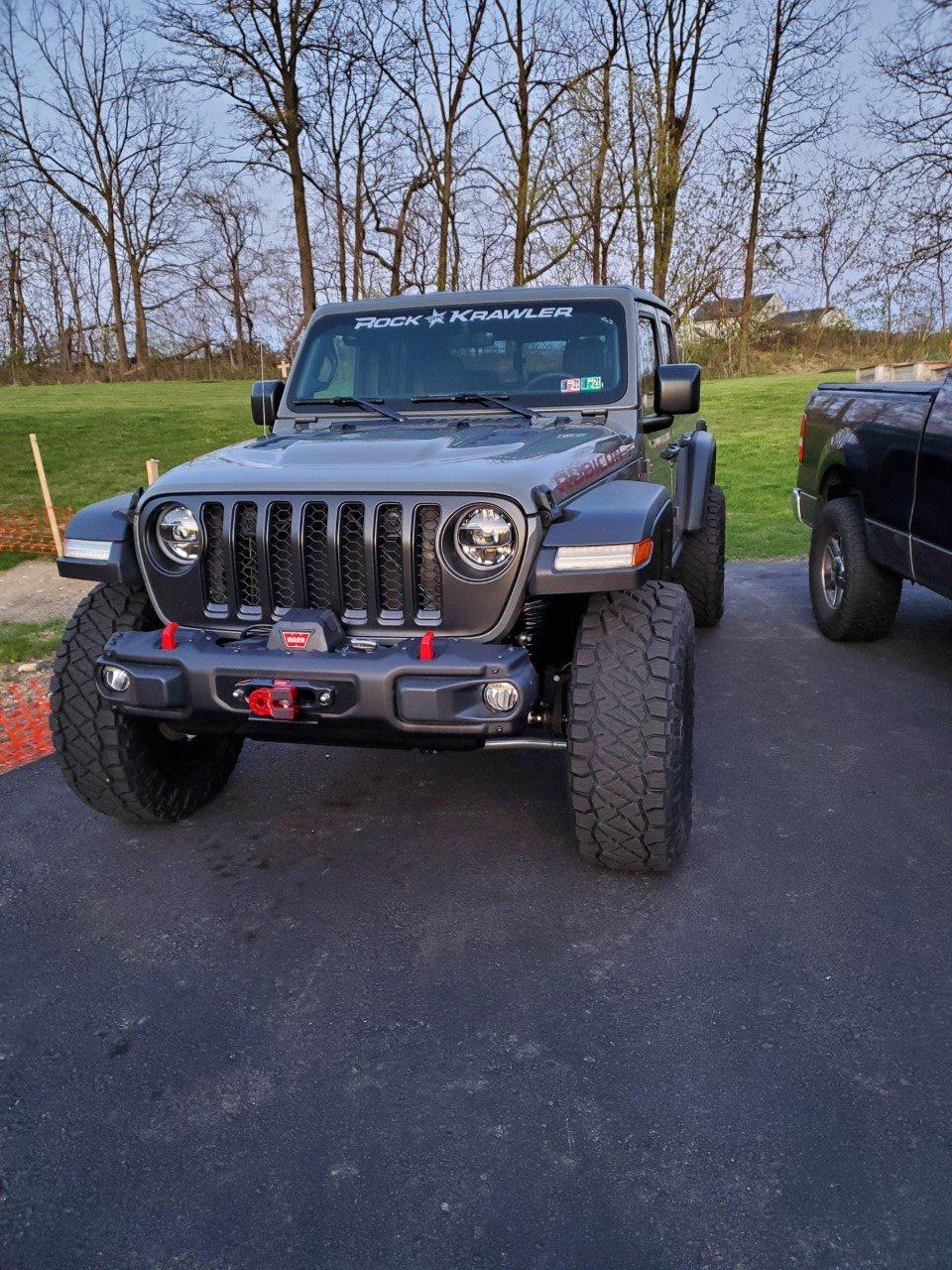 Jeep Gladiator Harold's Sting Gray JTR Build tires4