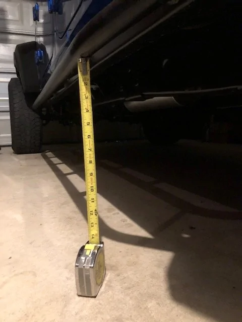 Jeep Gladiator Best Combo Rock Slider Rail and Step height at end of slider