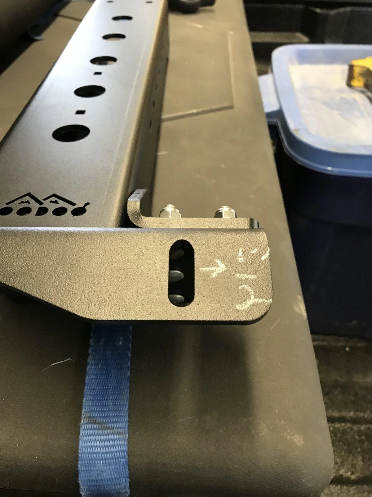 Jeep Gladiator Max Modular 18" bedrack install and review IMG_3998
