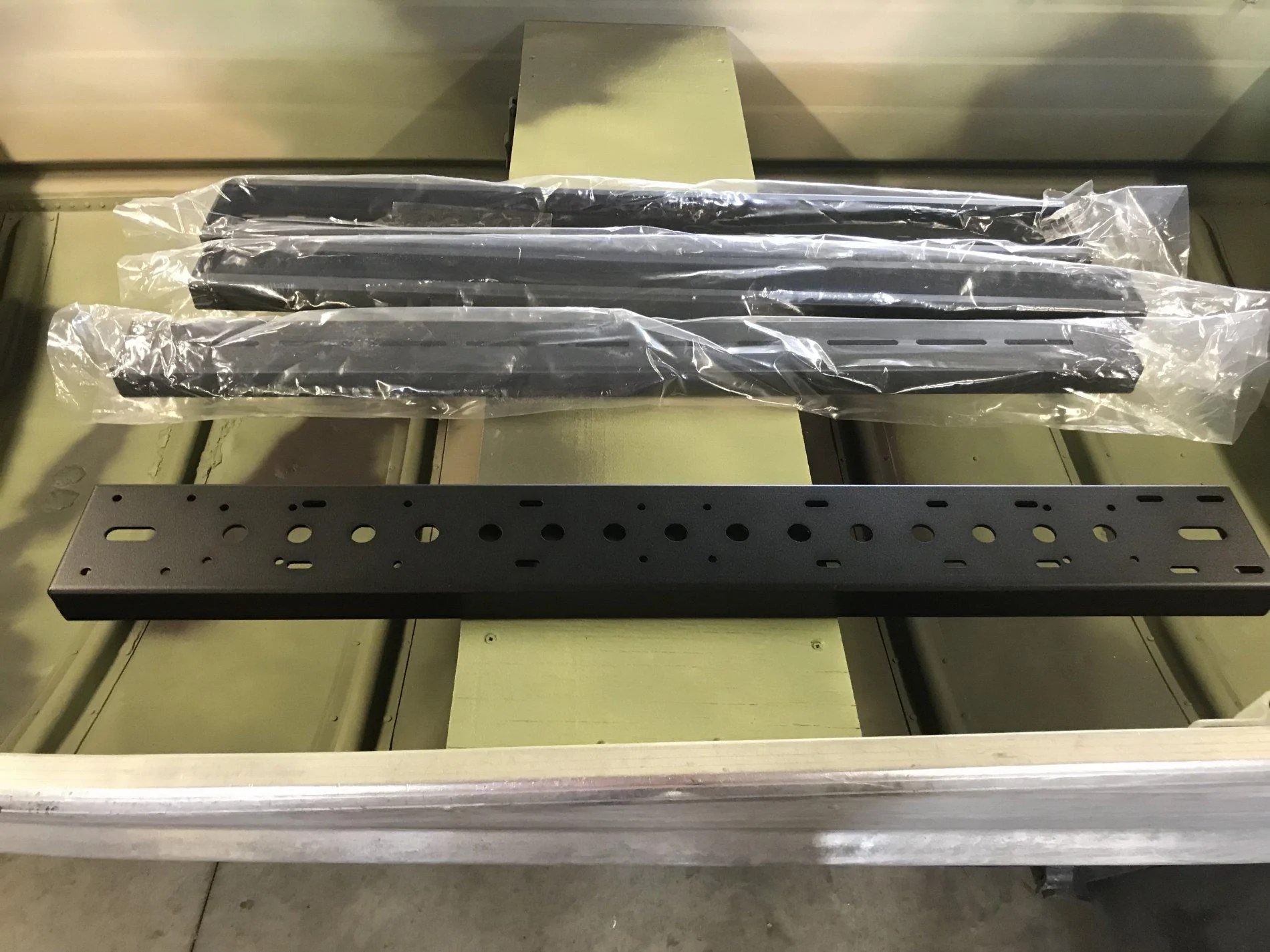 Jeep Gladiator Max Modular 18" bedrack install and review IMG_4008