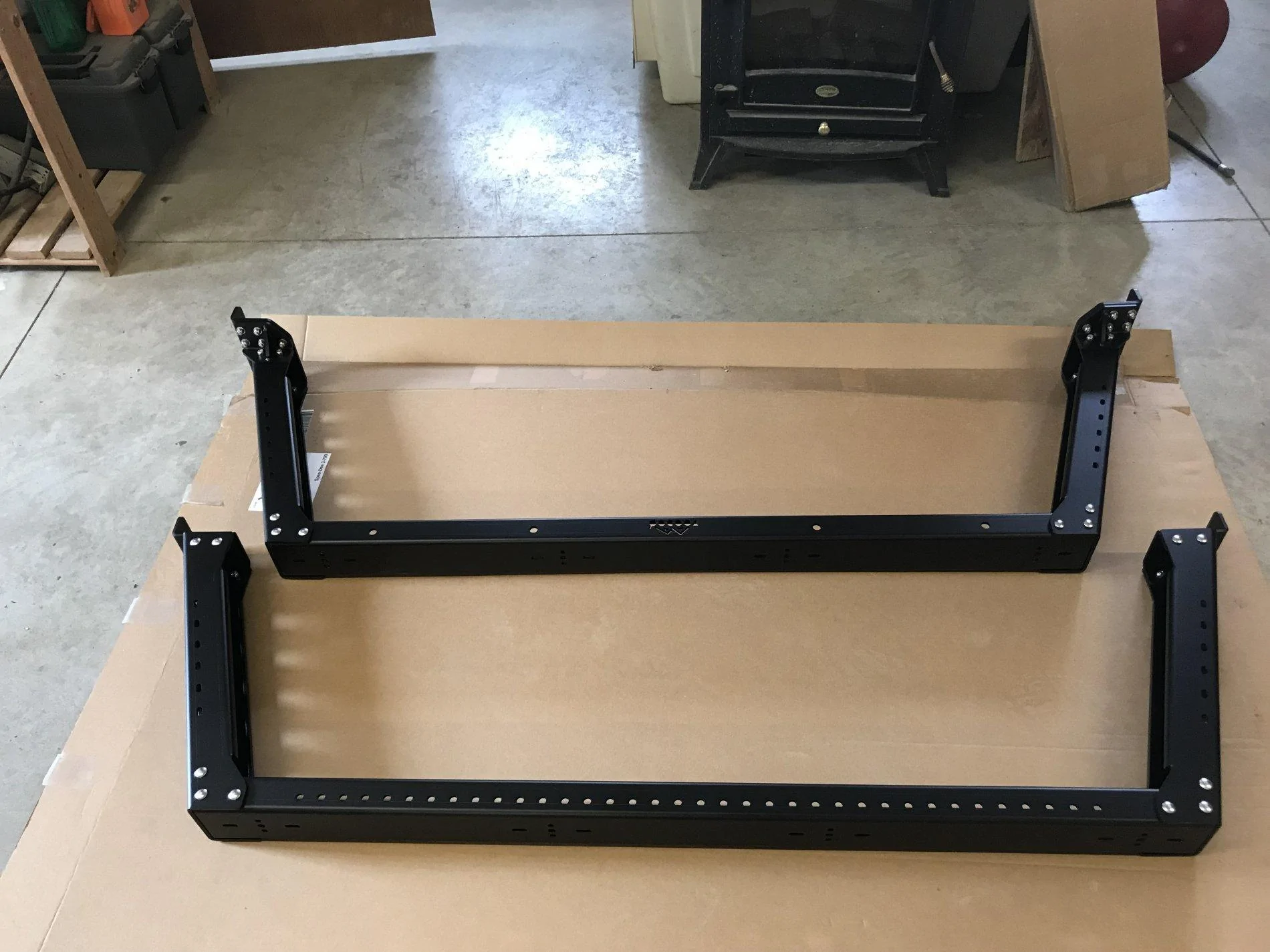 Jeep Gladiator Max Modular 18" bedrack install and review IMG_4009