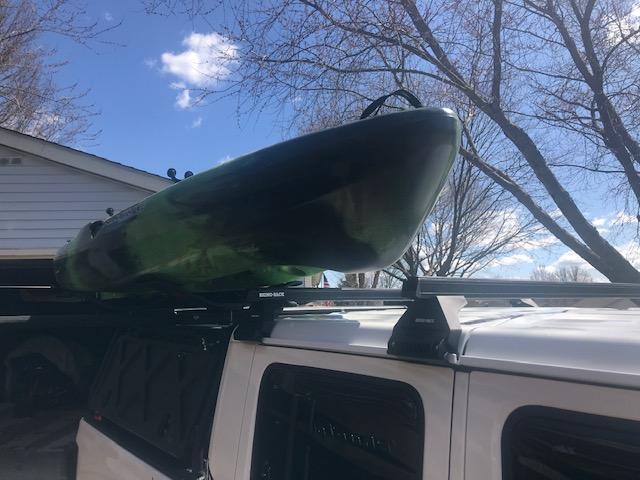 Jeep Gladiator Rhino roof rack and rails IMG_1742