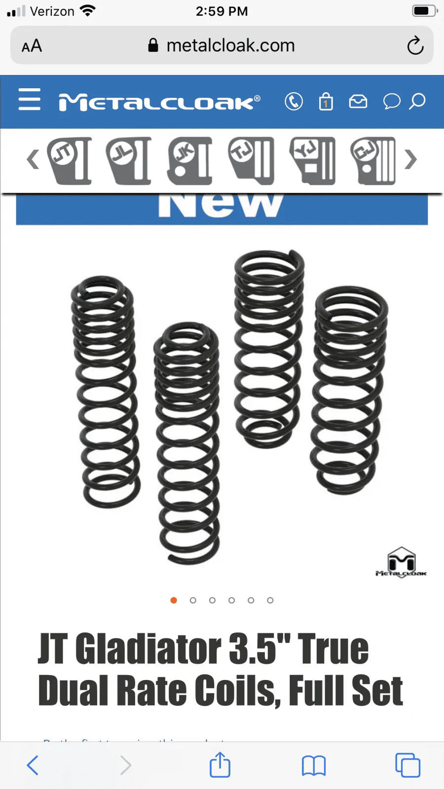 Jeep Gladiator 3 1/2” rough country lift-ok to add Metalcloak shocks and coils? 5AC0B5F2-F165-4D01-90B9-4640950A64BC